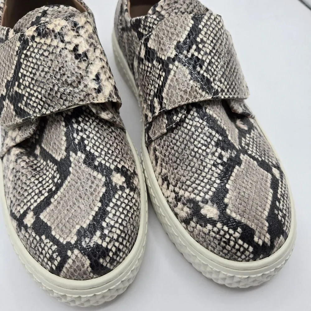 Aerosoles Womens Shoes Flats Size 9M Slip-on Snake‎ Print Casual Classic